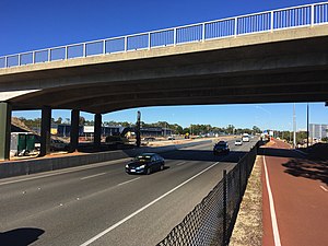 Morley Station, Western Australia, construction in June 2021 02.jpg