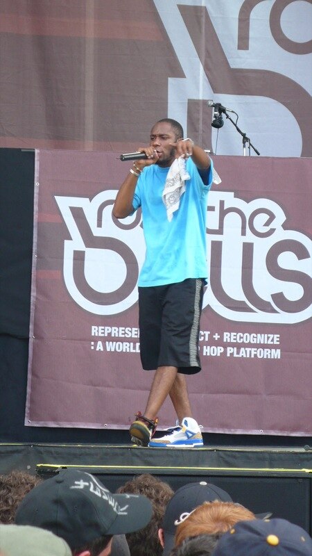 Yasiin Bey performing at Rock the Bells in New York