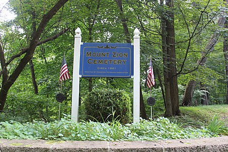 Mt. Zion Cemetery (Entrance)