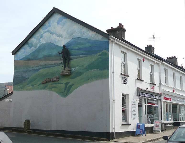 File:Mural, Park Row, Okehampton - geograph.org.uk - 1810409.jpg
