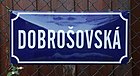 Čeština: Dobrošovská ulice v Náchodě English: Dobrošovská street, Náchod, Czech Republic.