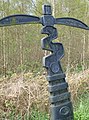 osmwiki:File:NCN Millennium Milepost MP1025 Halfway marker Newry Canal Path.jpeg