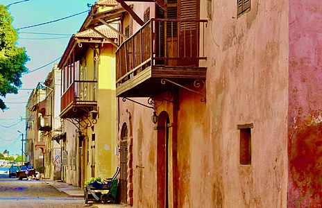 Colonial houses in Saint-Louis. Photographer : LamourYves