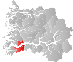 Lavik og Brekke kommun i Sogn og Fjordane fylke.