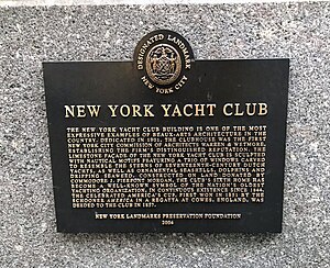 Landmark Plaque for the NYYC in NYC NYYC NYC Landmark Plaque - 2004.jpg