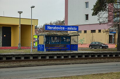 Jak do Neratovice Město hromadnou dopravou - O místě