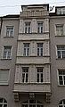 Neureutherstraße 26; Mietshaus, deutsche Renaissance, mit Stuckdekor am Erker, um 1900. This is a picture of the Bavarian Baudenkmal (cultural heritage monument) with the ID D-1-62-000-4726 (Wikidata)