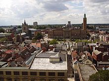 Norwich Town Hall from the Castle.jpg
