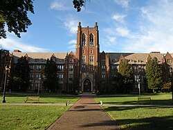 Notre Dame College Administration Building from Quinlivan Circle.jpg