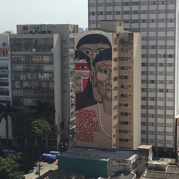 File:Nunca mural, Frestas Triennial Sorocaba, Brazil 2017.jpg