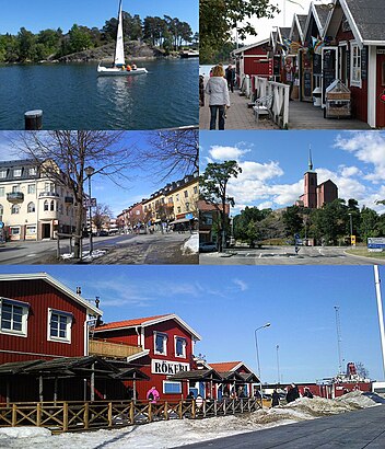 How to get to Nynäshamn with public transit - About the place