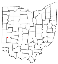 Vị trí trong Quận Montgomery, Ohio