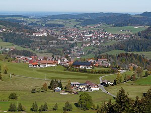 Oberstaufen - Steibis - Imbergalpe Ri Steibis، Oberstaufen.JPG