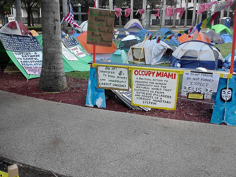 File:Occupy Miami at Government Center.jpg