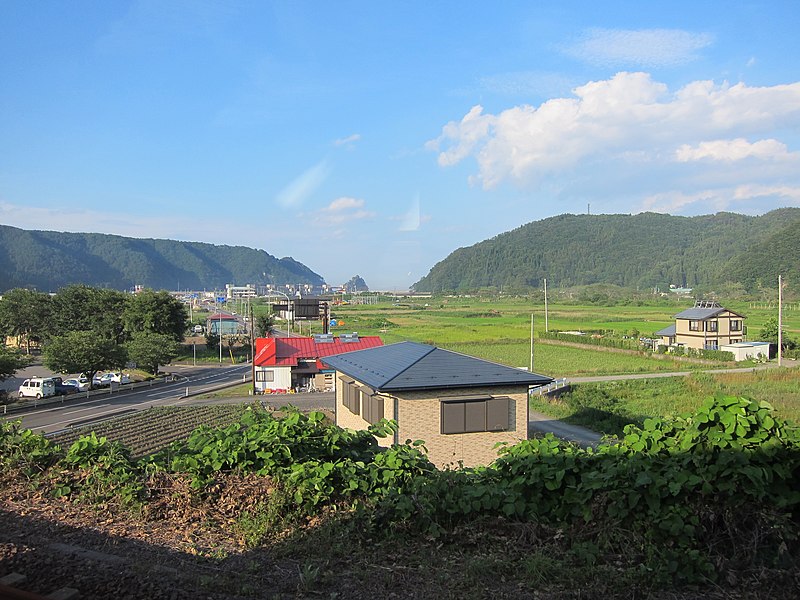 File:Omoto , Iwaizumi , Iwate - panoramio.jpg