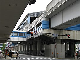 大阪港駅 駅舎