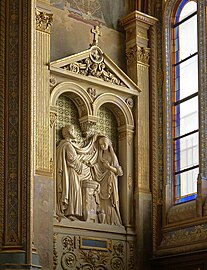 Chapelle des Saints-Innocents, Henry de Triqueti, Le Mariage de la Vierge.