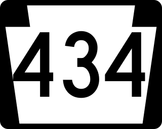 <span class="mw-page-title-main">Pennsylvania Route 434</span> State highway in Pike County, Pennsylvania, US