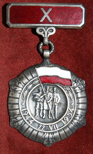 <span class="mw-page-title-main">Medal of the 10th Anniversary of People's Poland</span> Award