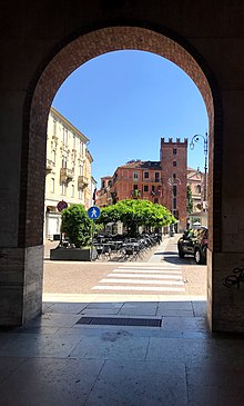 Panoramica di piazza Statuto