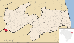 Santa Inês – Mappa