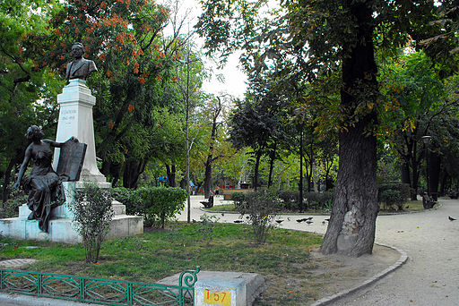 Parcul Gradina Icoanei - statuie