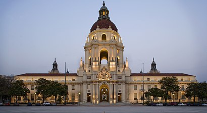 How to get to Pasadena City Hall with public transit - About the place