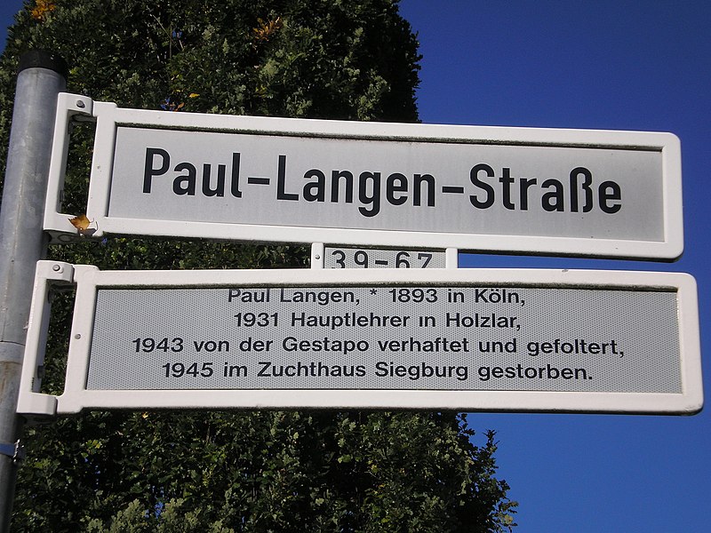 File:Paul-Langen-Straße Straßenschild.jpg