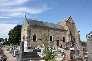 Pauvres (08 Ardennes) - l’ Église Saint Timothée - Photo Francis Neuvens lesardennesvuesdusol.fotoloft.fr.JPG