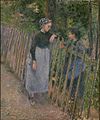 „Разговор край оградата“, 1881 г.