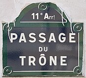 Plaque Passage Trône - Paris XI (FR75) - 2021-06-08 - 1.jpg