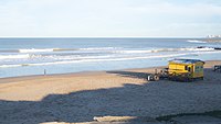 Español: Vista de la Playa de Camet English: View of Camet Beach, Mar del Plata, Argentina