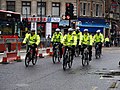 Police cyclists London Olympic Torch Relay.jpg