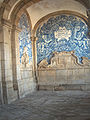 Azulejo in the side gallery