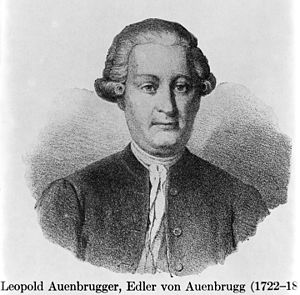 Portrait of Leopold Auenbrugger. Wellcome M0003117.jpg