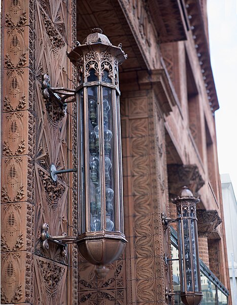 Detail of the Prudential (Guaranty) Building, New York Louis Sullivan (1896)