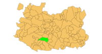 Situación del municipio dentro de la provincia