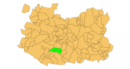 Kaart van Puertollano