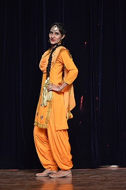Punjabi Traditional Fashion - Cultural Night - Wiki Conference India - CGC - Mohali 2016-08-05 7348.JPG