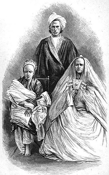 Sketched during the British Expedition to Abyssinia of 1867–68, Queen of the "Galla" and Son.