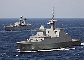 新加坡海军“可畏”号导弹护卫舰