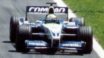 Schumacher with the FW23 at the 2001 Canadian Grand Prix