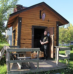 Ravintola Kuappi on maailman pienin ravintola. Sisälle sopii istumaan vain kaksi asiakasta.