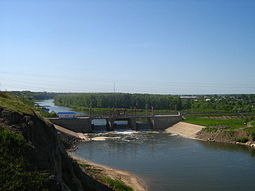 Петрапаўлаўскі гідравузел на рацэ Ішым