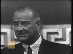 Fichier: Remarques sur la signature de la loi sur les droits de vote (6 août 1965) Lyndon Baines Johnson.ogv