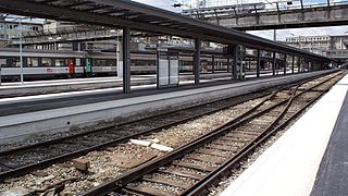 Renovation des quais de la gare d'Amiens.