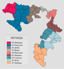 Списак Поштанских Бројева У Републици Српској