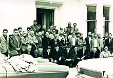 A gathering of Robertson staff, circa 1970 Robertsons' staff.jpg