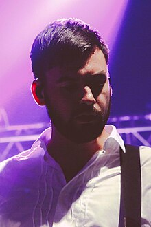 Bassist Ross MacDonald performing in Buenos Aires in 2017[25]