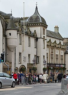 Chambers Institution Municipal Building in Scotland